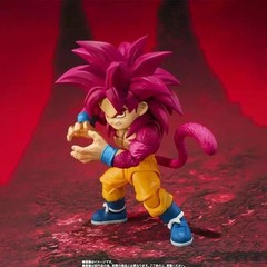 Bandai S.H.Figuarts Super Saiyan 4 Son Goku MINI Dragon Ball DAIMA Action Figure