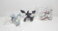 Tomy Officially Licensed Kyurem, Reshiram & Zekrom Pokemon Toy Lot – New