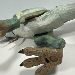 Custom Mattel Jurassic World Bull Buck T-Rex Rebirth Inspired Green Rex Escape
