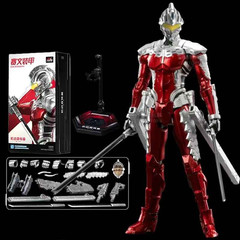 Ultraman Action Figure ZD Toy Kotaro Higashi Zero suit Tiga Suit Ace Ultra Seven