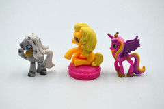 My Litte Ponies Figure Lot MLP 2010’s Applejack Rainbow Dash Princess Cadance