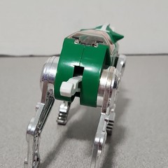 Vintage 1984 WEP Panosh Place Voltron Lion Force Green Action Figure w/ Canopy