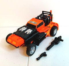 SANDSTORM Transformers Age of the Primes Wreck N Doom Triple Changer AOTP