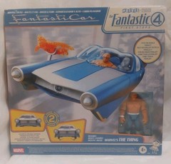 Fantastic Four First Steps Marvel Fantasticar w/Thing Hasbro 2 Modes FREE SHIP
