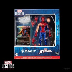 Spider-Man Marvel Legend Magic The Gathering Battle-Damaged Figure Exclusive NEW
