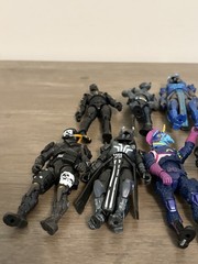 Fortnite 4” Action Figure Lot Of 9. Ice King, Meowscles, Whiplash Plus