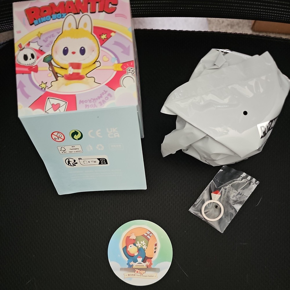POP MART – Romantic Ring Box Series , Confirmed- ZSIGA HOME SWEET HARBOR