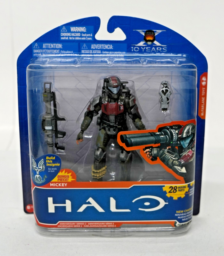 New Sealed McFarlane Halo Universe 10 Years Halo 3 ODST Mickey 2012