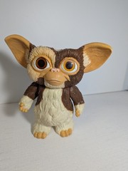 Vintage 1984 Gremlins GIZMO Soft Rubber 7″ Poseable Figure ~ LJN toys Hong Kong