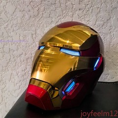 US! New STOCK Iron Man Mk50 Friday Helmet 1/1 wearable Helmet Mask Voice Control