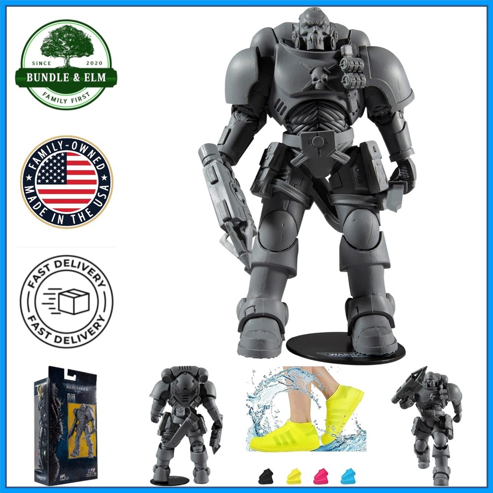 7 Inch Space Marine Reiver Action Figure for Collectors & Role Play Activities