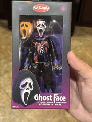 Ghost Face Scream Ben Cooper Mask Costume Action Figure Neca Fun World
