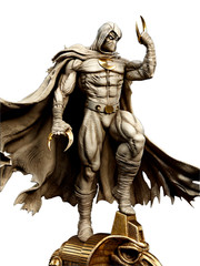 3D Printed Fan Art Moon Knight Sculpture by Wicked3d