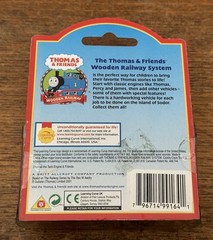 2001 Learning Curve Wooden Thomas Train 1st Edition Frank! New!