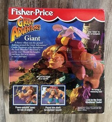 VTG! 1996 Fisher Price Great Adventures “GIANT” Stompin’ & Punchin’ Villain! NEW