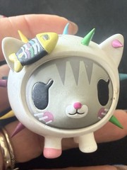 Lot Of 6 Tokidoki Figurines Cheetah, Sergeant + 6 Kidrobot Dunny bear Cactus