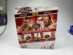 CM Punk & HHH Triple H WWE Mattel Battle Pack Series 18 Action Figure Set New