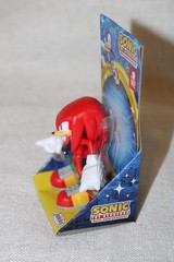 3PK Jakks Pacific Knuckles, Super Sonic, Sonic The Hedgehog 2.5in Action Figures