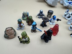 Hasbro Star Wars Fighter Pods Lot of 48 Figures And 3 Vehicles – Great Variety!