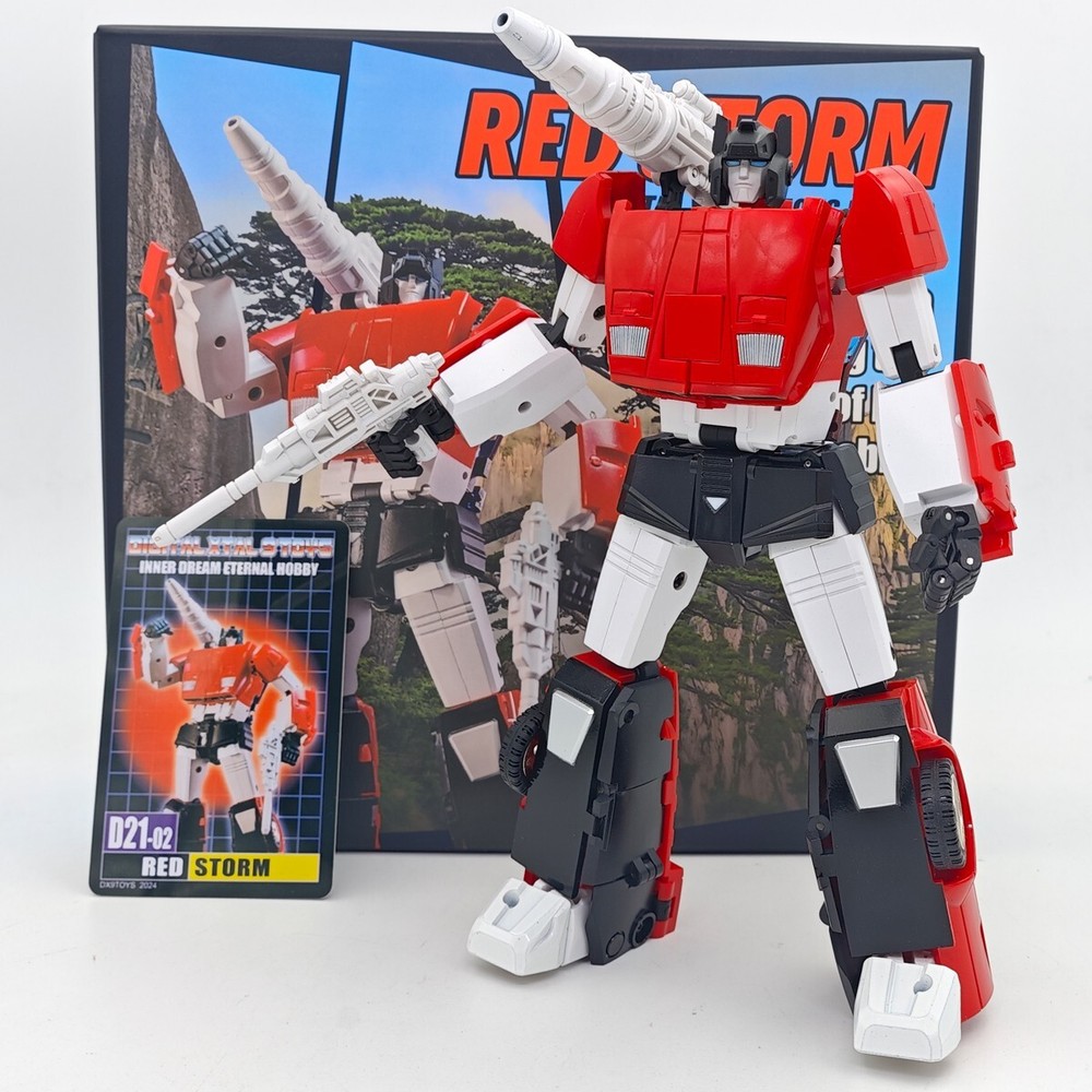 DX9 Transformation D-21 2.0 version 18cm Red Storm G1 Sideswipe D21 MP Scale