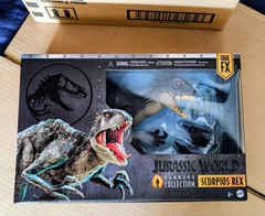 Jurassic World Hammond Collection Scorpios Rex – New – Dinosaur Action Figure