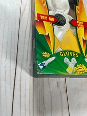 Bandai Mighty Morphin Power Rangers Gloves Yellow Ranger 1994 Sound Effects 2 J4