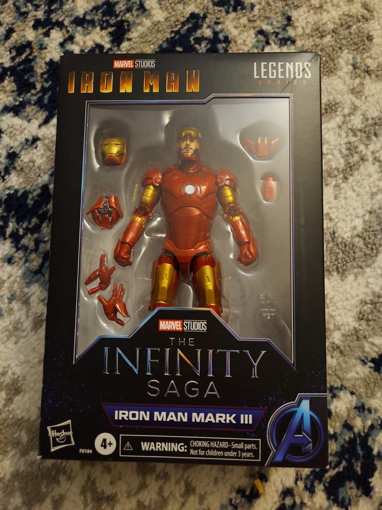 Hasbro Marvel Legends The Infinity Saga Iron Man Mark 3 III Action Figure SEALED
