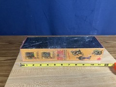 GI JOE 40TH ANNIVERSARY ACTION MARINE EMPTY COFFIN BOX WITH INSERTS & MANUAL