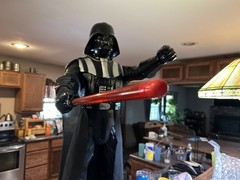 Star Wars Jakks Pacific 48″ Darth Vader Battle Buddy! Very Cool! voice works!