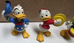 VTG DUCKTALES FIGURINES BULLY WEST GERMANY HUEY LOUIE DEWEY DONALD UNCLE SCROOG