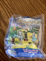 Wizard of Oz TIN MAN Movable Toy 1997 Blockbuster Turner Ent SEALED Chops Wood