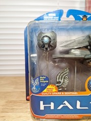 Halo 10th Anniversary Series 2 -Guilty Spark & Sentinel Action Figure New