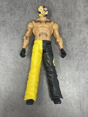 2010 WWE Rey Mysterio Mattel 6″ Wrestling Action Figure Yellow / Black
