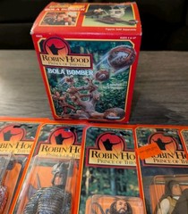 1989 Lot of 20 Vintage Robin Hood Prince of Thieves Action Figures + Bola Bomber