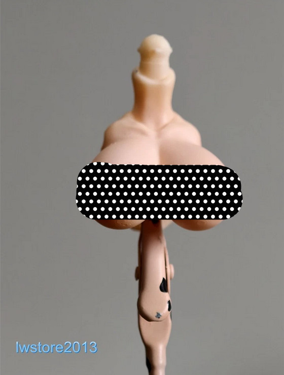 1/12 Large Size Breast Cover Bust Model For 6″ Female Romankey Figure Body Toys