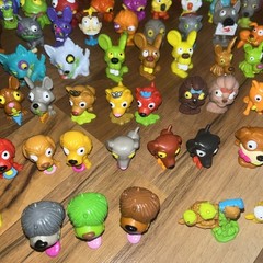 Moose Toys The Ugglys Pet Shop & Wash Van Mini Toy Figures Mixed Lot of 126 Rare
