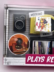 MGA’s Miniverse Real Vinyl Mini Playable Music Record Player