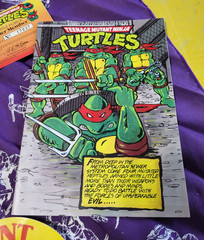 Teenage Mutant Ninja Turtles TMNT Membership Fan Club Kit 1988 Vintage Bandana