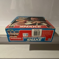 Hasbro WWF Jake “The Snake” Roberts Figure w/ Snake + Boxed Damion Snake