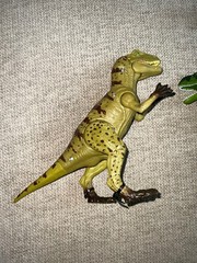 T-Rex Dinosaur Lot Of 3 See Pics Made In Indonesia Plastic