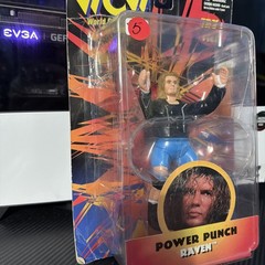 1998 Power Punch Ric Flair WCW Original San Francisco Toymakers Action Figure