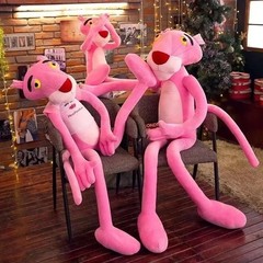 Disney Pink Panther Plush Toy Soft Stuffed Animal Doll Cute Gift for Kids
