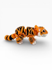 Lot 15 Articulated Tiger Toy Mini 3D Printed Jungle Cat Fidget Desk Pet – 3″