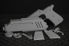 Custom 3D Printed DC-17 Blaster Replica DIY KIT Prop 1:1