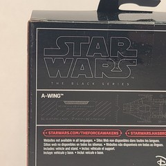 Star Wars Black Series Titanium A-Wing Vehicle 3″ Figure 20 Hasbro 2015 New