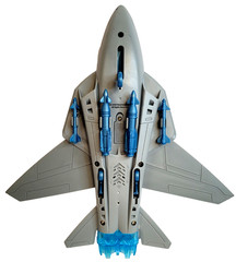 2020 Top Gun Maverick Jet with Missiles Action Figure Complete No Box