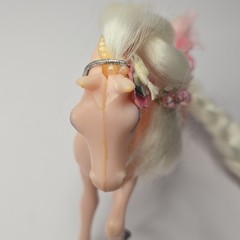 VTG 1980s Enchanted Kingdom Horses Valentine/ Winter Bride /Bouquet /Nina & Comb