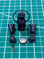 Custom Black Lantern Corps kit for 1:10 Scale Figure Mcfarlane Hal Jordan Hand