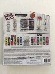 Tech Deck SK8SHOP Bonus 6 Pack SANTA CRUZ Skateboard 50 Years Fingerboards NEW