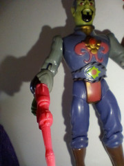 Defenders of the Earth MING the Merciless 1985 Galoob w/ Cape Gun Broken Staff